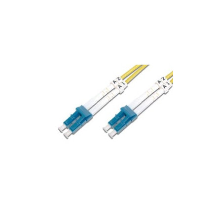 Cavo in fibra ottica digitus lwl patch lc/lc monomodale os2 2m giallo