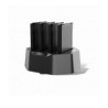 stazione di ricarica newland a 4 slot per batteria mt93 nero [nls-mcd9350-4b]