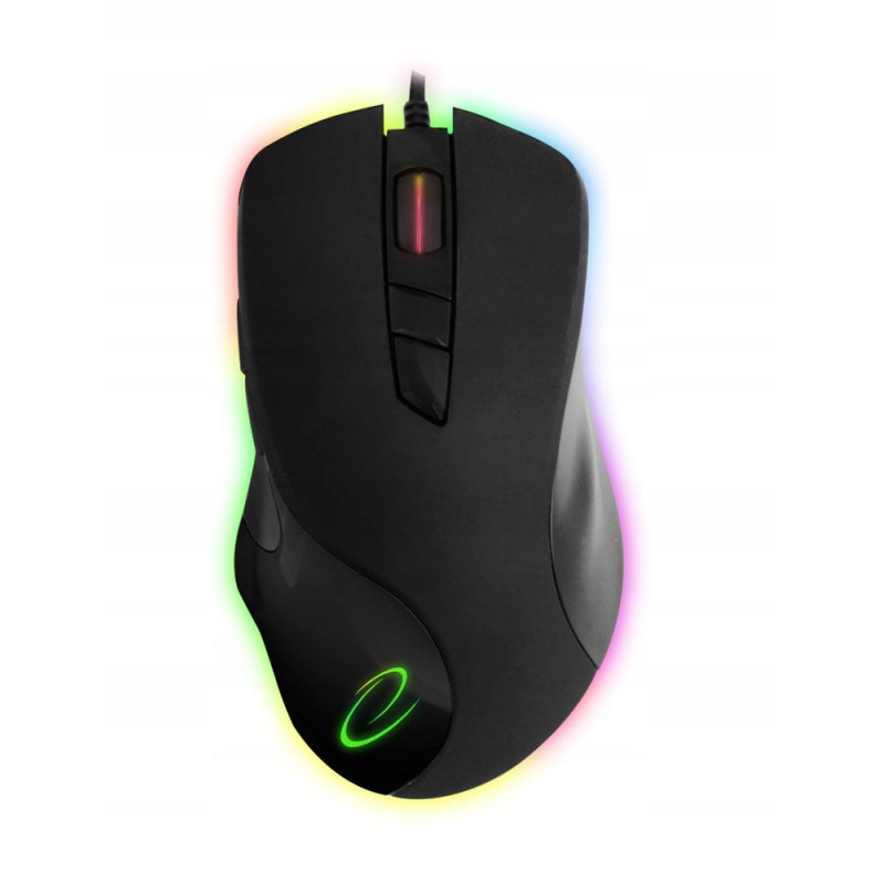 Mouse esperanza em132 mouse ottico destro usb2.0 7200dpi nero [em132]