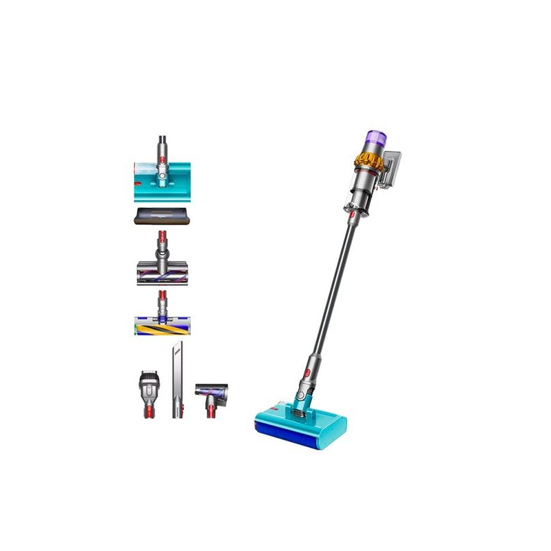 Aspirapolvere dyson v15s detect submarine senza fili nichel/giallo