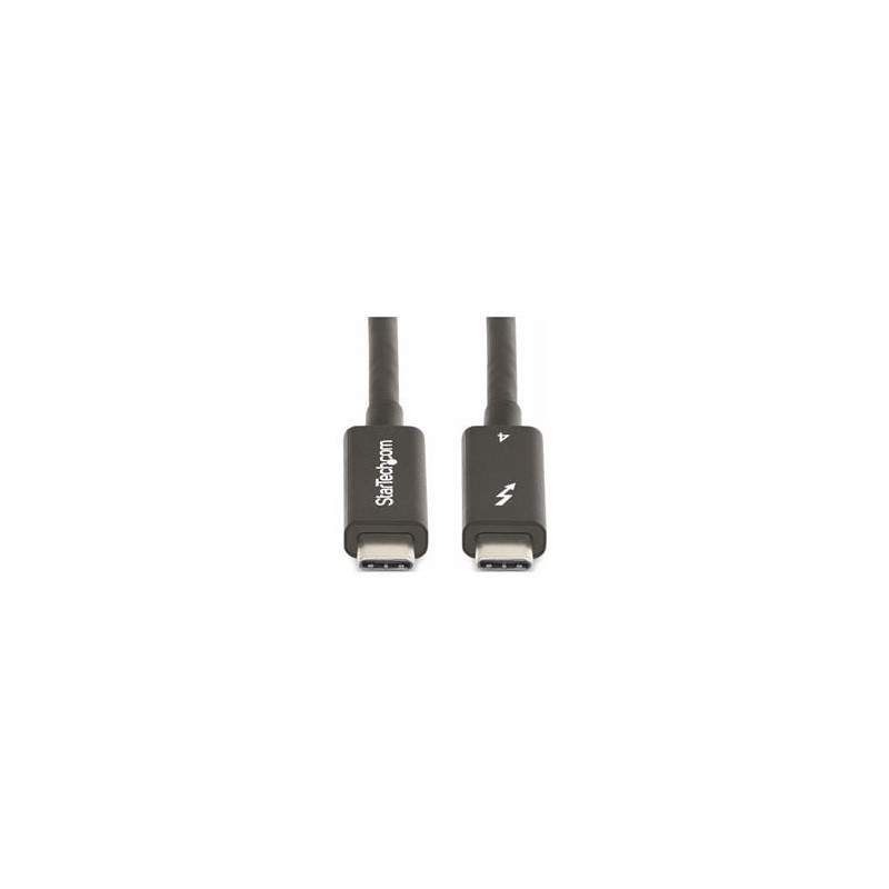 Cavo startech.com thunderbolt 4 attivo 2m nero [a40g2mb-tb4-cable]