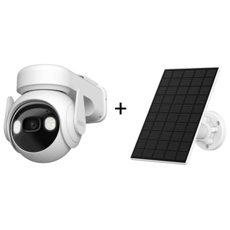 Telecamera ip imou cell pt con pannello solare 3mp bianco [kit/ipc-k9ep-3t0we]