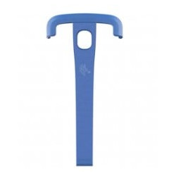 Cinturino da polso zebra healthcare hc20/hc50 blu [sg-hc2l5l-hstrp-01]