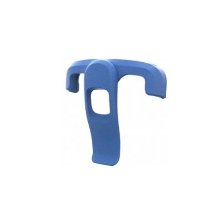 Clip da tasca/trasporto zebra hc20/hc50 per servizi sanitari blu