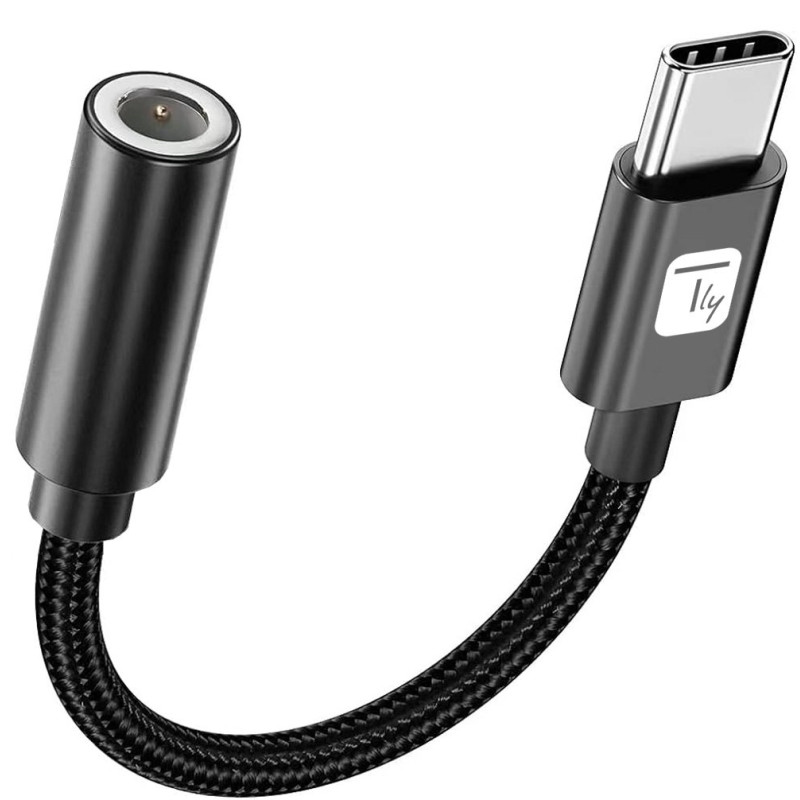 Cavo techly adattatore per cuffie usb-c jack audio 3.5"