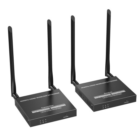 Kit extender hdmi techly wireless 5g 4k 1920x1080p 60hz fino a 50m