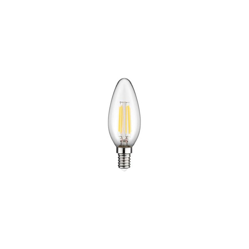 Lampadina led goobay e14 2700k candela 470lm 6w classe c bianco
