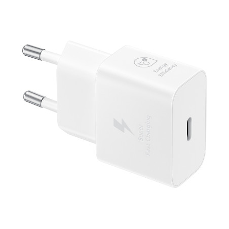 Alimentatore da rete samsung usb-c 25w bianco [ep-t2510xwegeu]