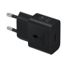 Alimentatore da rete samsung usb-c 25w nero [ep-t2510nbegeu]