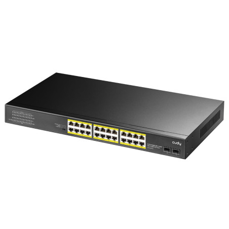 Switch cudy gs1028ps2 24 porte gigabit poe+ con 2 porte gigabit sfp