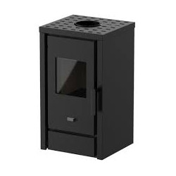 Stufa a legna punto fuoco filipa 6kw nero [9016050000]