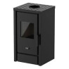 Stufa a legna punto fuoco filipa 6kw nero [9016050000]