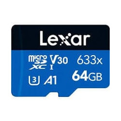 Scheda memoria lexar microsd con adattatore 64gb [933056]