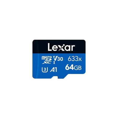 Scheda memoria lexar microsd con adattatore 64gb [933056]