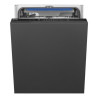 Lavastoviglie smeg stl362dq da incasso 14 coperti classe d nero [stl362dq]