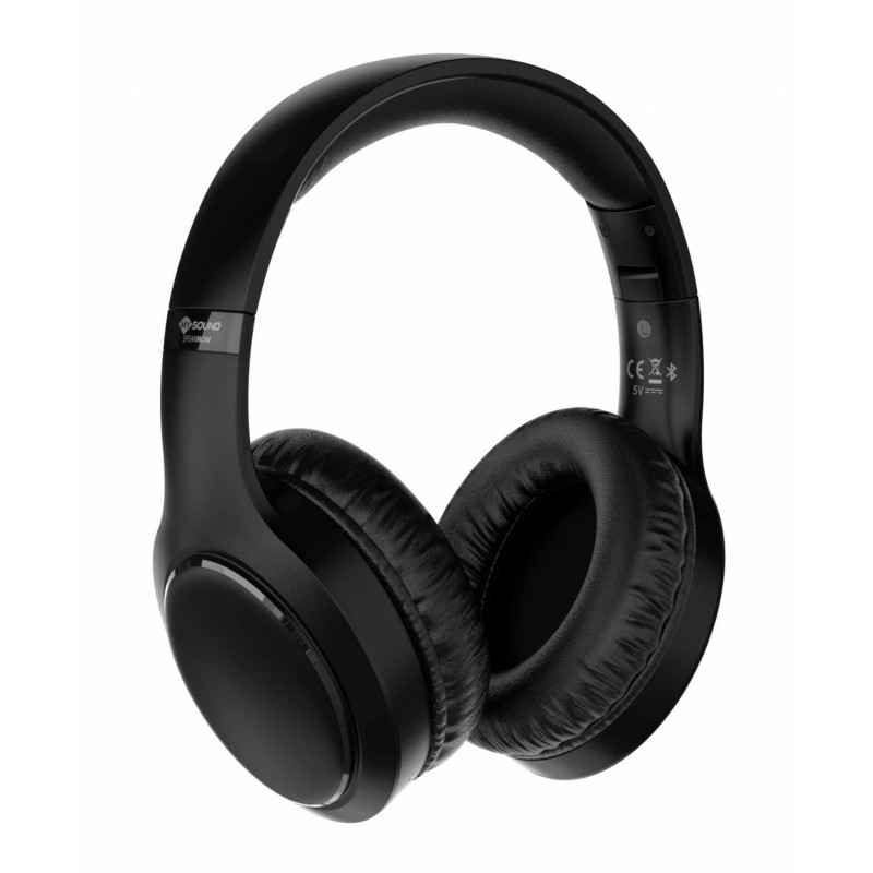 Cuffia meliconi wireless/bluetooth a padiglione 3.5mm con microfono