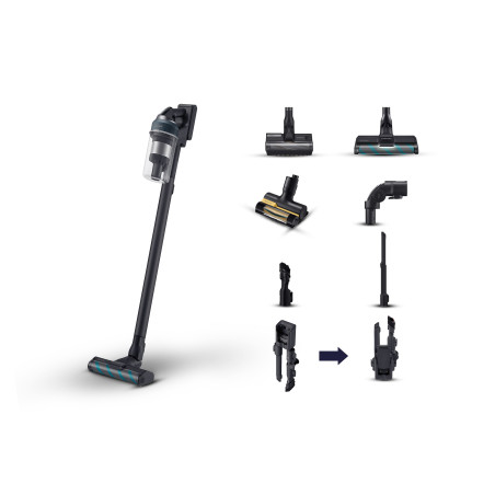 Aspirapolvere samsung vs20c8524tb senza sacchetto 0.8l 210w nero/blu