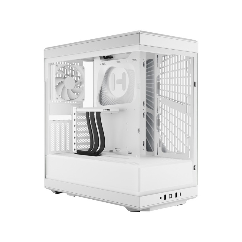 Case pc hyte y40-ww midi-tower atx bianco