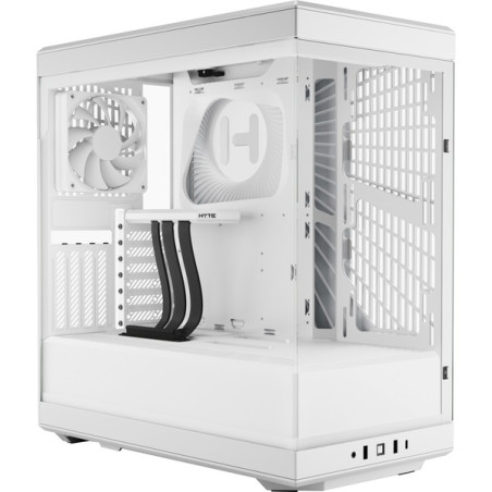 Case pc hyte y40-ww midi-tower atx bianco