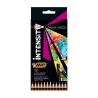 Matite colorate bic intensity premium in legno 12colori [9518441]