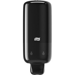Distributore di sapone tork cura pelle 121x118x303mm 365g nero [561508]