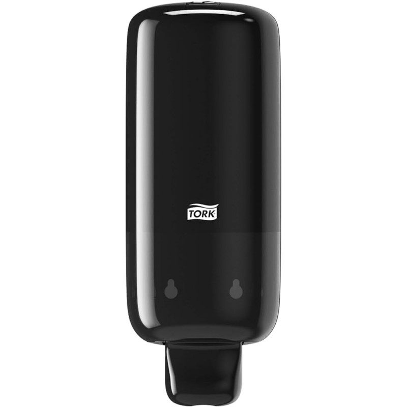 Distributore di sapone tork cura pelle 121x118x303mm 365g nero [561508]