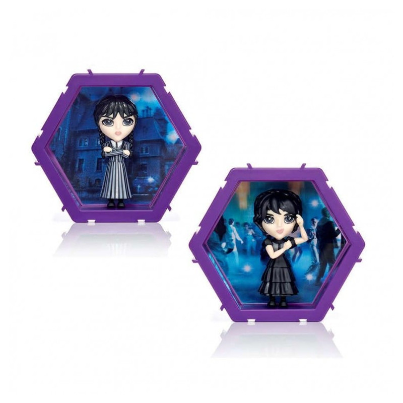 Figurina giochi preziosi pods 4d wednesday addams viola/nero [wen07000]