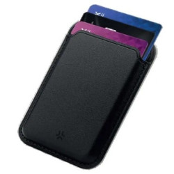 Custodia celly wallet magsafe card holder nero [magwalletbk]