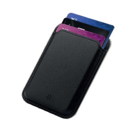 Custodia celly wallet magsafe card holder nero [magwalletbk]