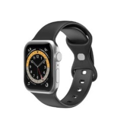 Cinturino celly per apple watch 38/40/41mm nero [wbandsil40bk]