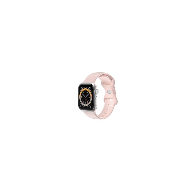 Cinturino celly per apple watch 38/40/41mm rosa [wbandsil40bp]