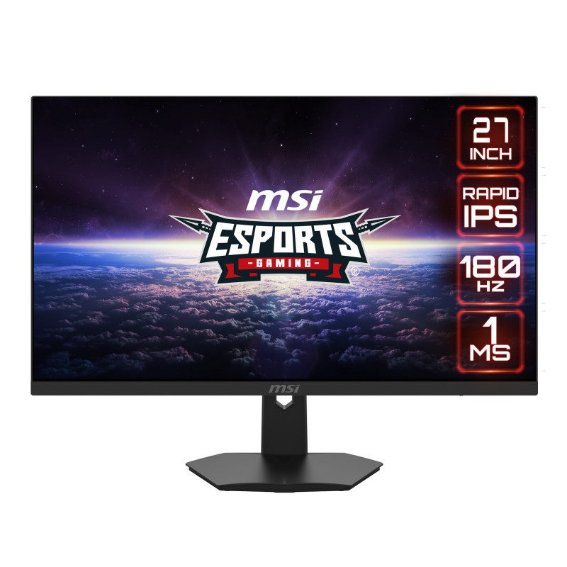 Monitor led 27" msi g274f full hd 1920x1080p 1ms classe e nero