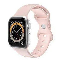 Cinturino celly per apple watch 42/44/45mm rosa [wbandsil44bp]