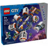 Gioco da costruzione lego stazione spaziale modulare con minifigurina