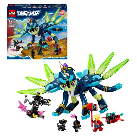 Gioco da costruzione lego dreamzzz zoey e sowokot zian con minifigurina