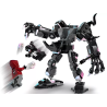 Gioco da costruzione lego armatura mech di venom vs miles morales