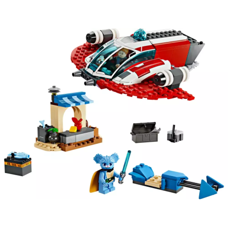 Gioco da costruzione lego star wars falco cremisi multicolore 136pz