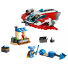 Gioco da costruzione lego star wars falco cremisi multicolore 136pz