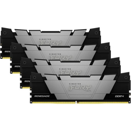 Ram dimm ddr4 64gb kingston fury renegade 3600mhz cl16 1.35v nero