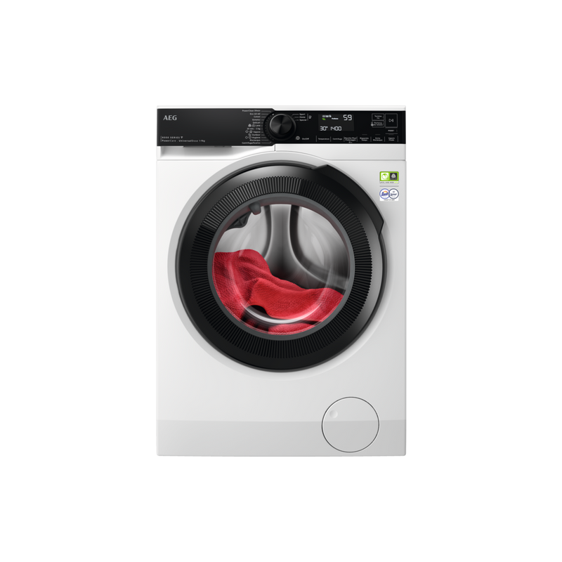 Lavatrice aeg lr8h94gby carica dall'alto 847mm 9kg 1400 giri/min