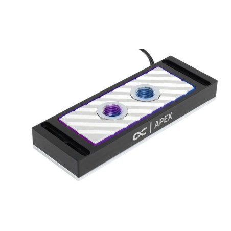 Raffreddatore ad acqua alphacool apex ram x4 argento/nero