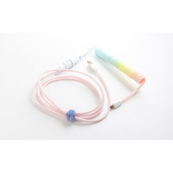 Cavo spirale ducky v2 premicord cotton candy usb a/usb c 1.8m