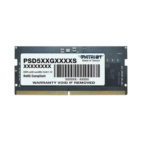 Ram so-dimm ddr5 32gb patriot signature 5600mhz cl46 1.1v [psd532g56002s]