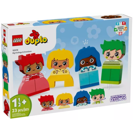 Gioco educativo lego duplo grandi sentimenti ed emozioni 23pz [10415]