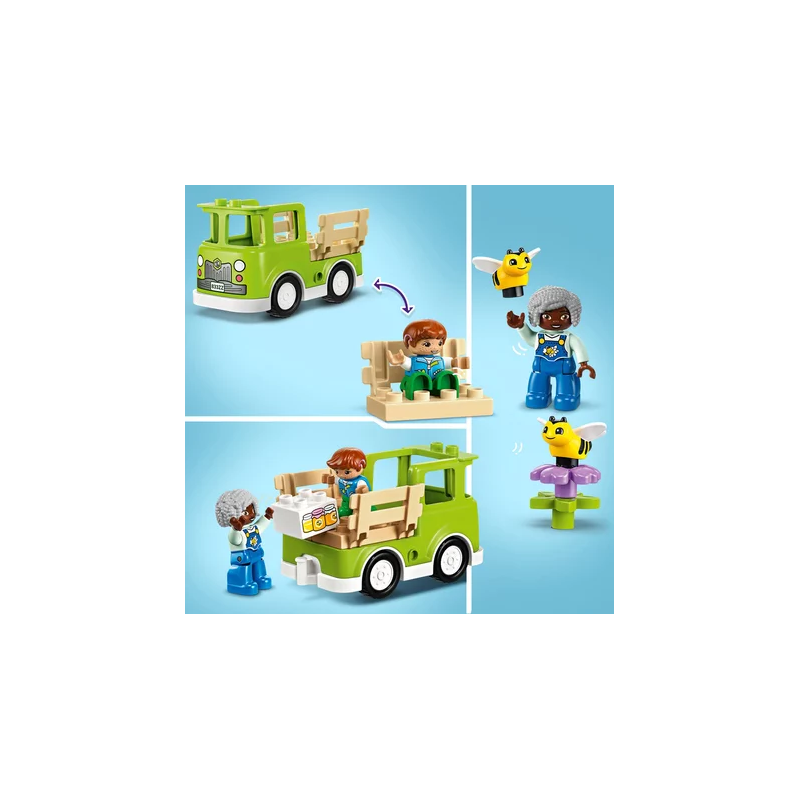 Giocattoli lego duplo prendersi cura delle api e degli alveari 22pz