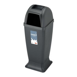 Portacenere stefanplast diablo antracite