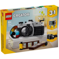 Gioco da costruzione lego fotocamera retro con tv e videocamera [31147]