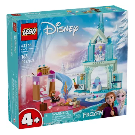 Gioco da costruzione lego disney il castello di ghiaccio di elsa