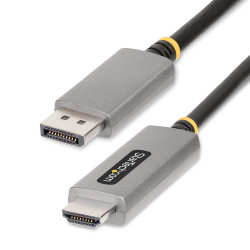 Cavo hdmi startech.com displayport a hdmi 2m nero/argento 1pz [133displayporthdmi21]