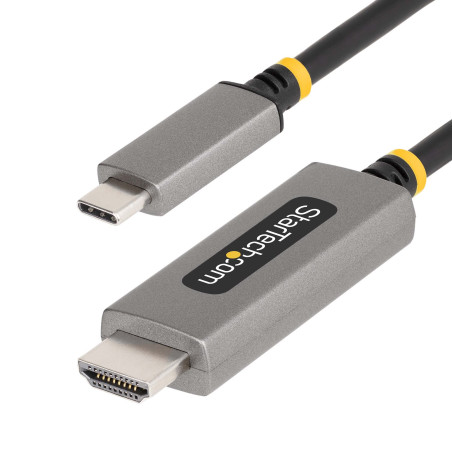 Cavo adattatore startech.com usb tipo c a hdmi 1m grigio [134b-usbc-hdmi211m]